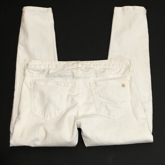 Kate Spade Broome Street Capri Cropped Jeans White - Picture 3 of 7